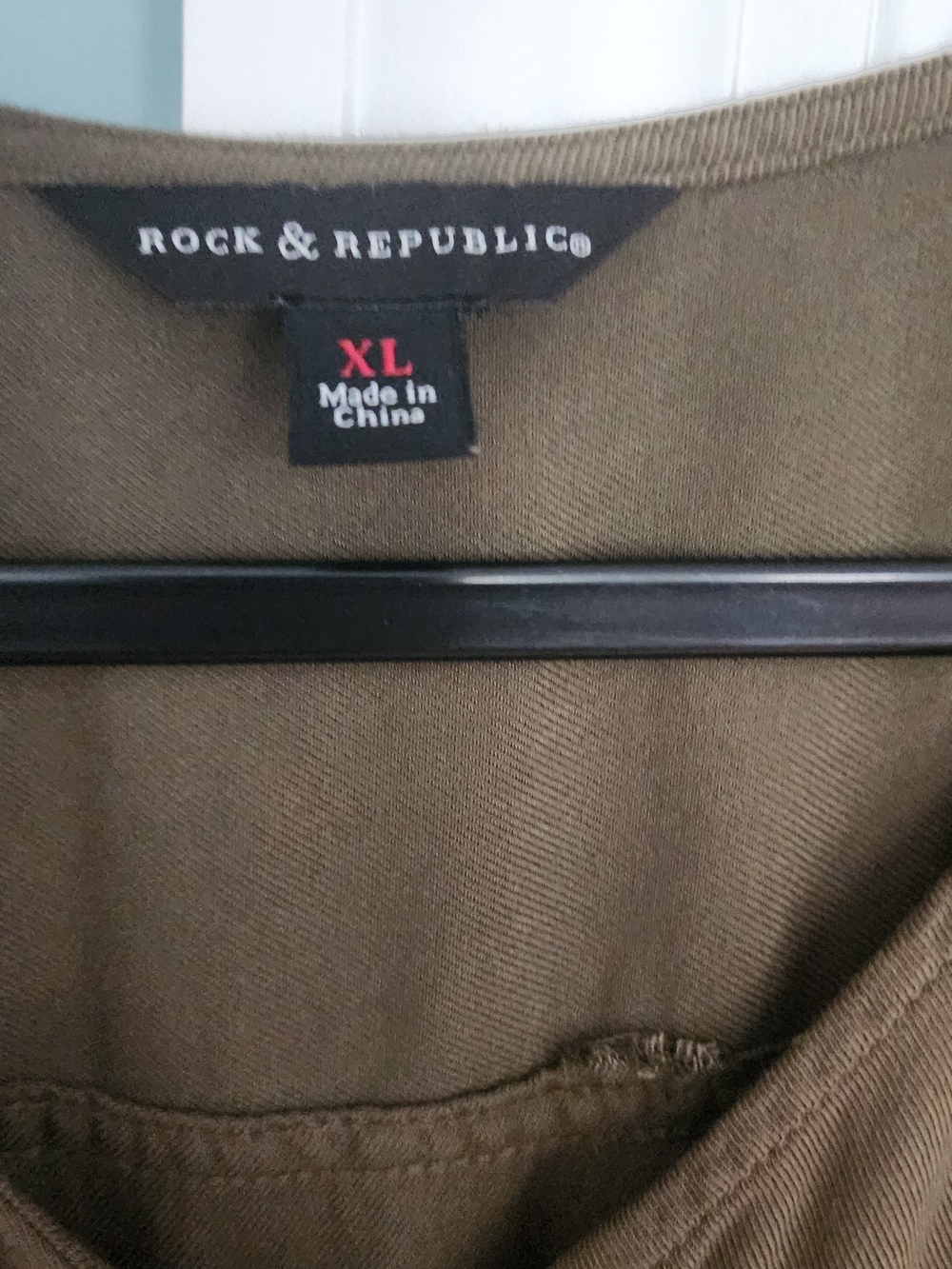 Rock & Republic Olive Green Women's Jumpsuit - XL